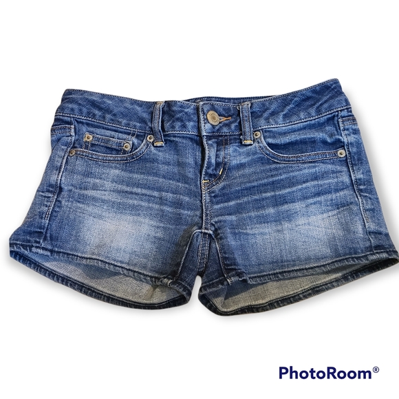 American Eagle stretch denim shorts